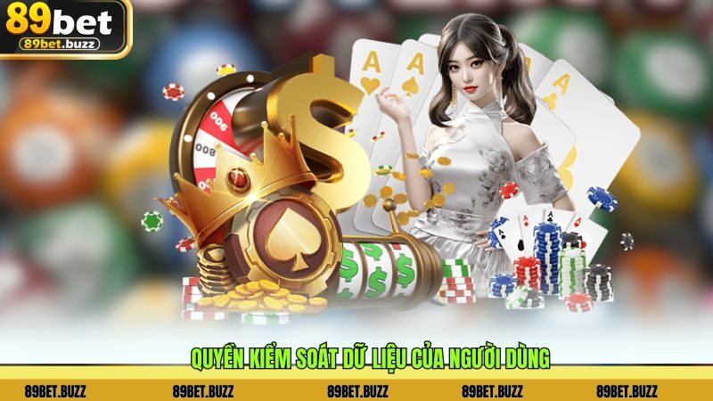 Quyền kiểm soát dữ liệu của người dùng